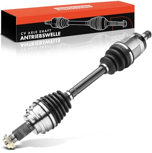 Frankberg Arbre de Transmission sans bague ABS Essieu Avant Gauche Compatible avec X3 E83 2.0d-3.0d 2.5i-3.0i xDrive18-xDrive35 2003-2011 Remplacer# 31603450565