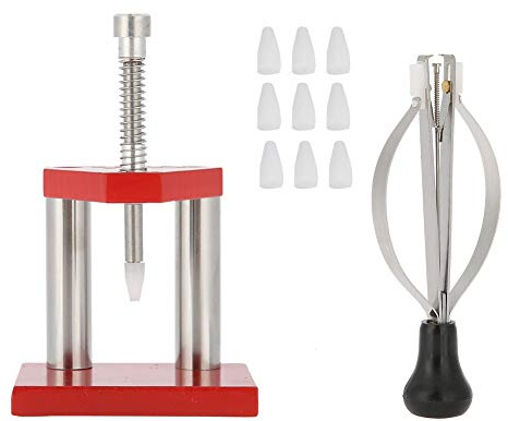 Tiiyee Extracteur de Main Montre, Outil Réparation Kit Horloger Ajusteur