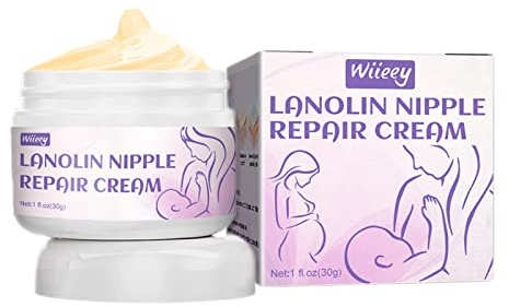Amesor Bio Crema per Allattamento al Seno, 30g - Sollievo Capezzoli Screpolati e Dolori Maternità