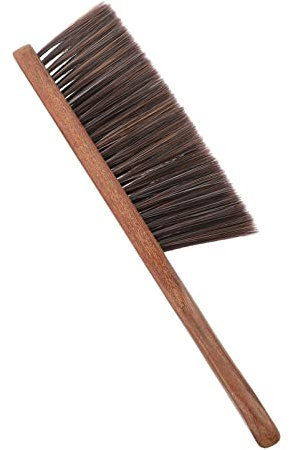 WRITWAA Spazzola per Divano Letto con Manico in Legno Spazzola per La Pulizia di Tappezzerie per La Casa