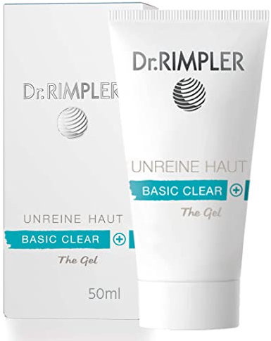 Dr. Rimpler Intensive Gesichtspflege für starke Unreinheiten I Gesichtscreme Basic Clear+ The Gel porenverfeinernd I 50ml
