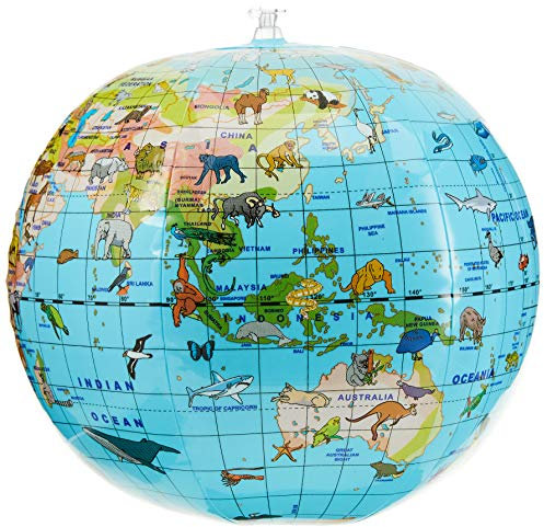 CALY - Inflatable globe Animals 30cm - 057B