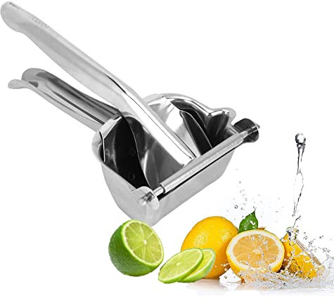 Presse agrumes presse-agrumes manuel en acier inoxydable 304 résistant aux fuites résistant à l'usure haute efficacité poignée confortable presse-agrumes accessoires de cuisine