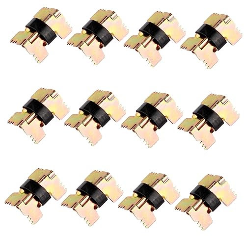 DOITOOL Charnières de Boîte à Bijoux Charnières à Ressort pour Boîte en Accessoires de Réparation Faciles à Installer et Coffrets de Rangement