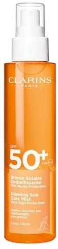 Clarins Glowing Sun Care Mist SPF50 Very High Protection 150ml