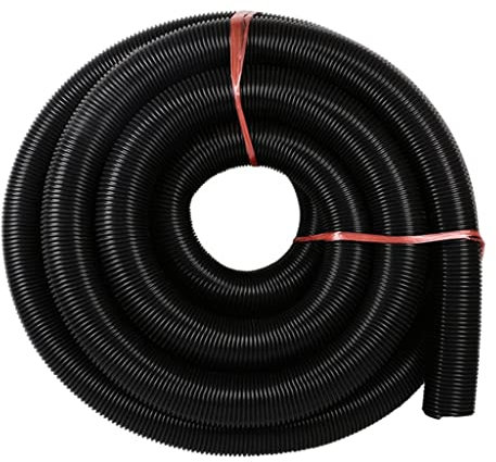 LOVIVER Tubo Flexible de Plástico para Aspiradora de 3 M / 2 / M, Negro, B- 2m Negro 40mm