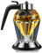 Otufan Honigspender Glas Mit Ständer - 200ml Sirup Spender - Presstyp Sirup Spender - Transparent Acryl Diamantglas Honig Frisur Geeignet Honigglas Für Restaurant Küchen