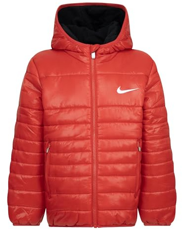 NIKE NKB Fill Quilted Jkt - Chaqueta acolchada rellena, rojo, 2-3 Años
