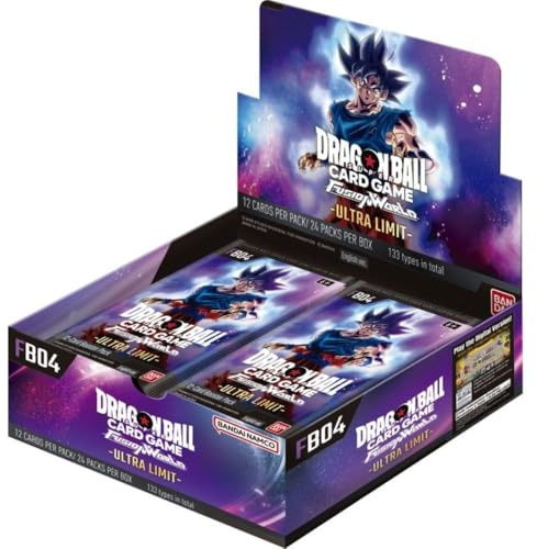 Dragon Ball Super Fusion World FW-04 TCG FB04 Ultra Limit Booster Box - 24 Packs