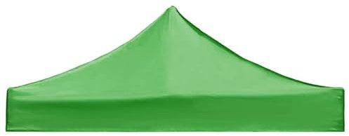 AMENGJ Bache Tonnelle Couverture supérieure d'auvent de Remplacement, Tente à Quatre Coins en Tissu, pavillon de Patio Pliable, Couverture supérieure d'auvent de gazébo(2C)