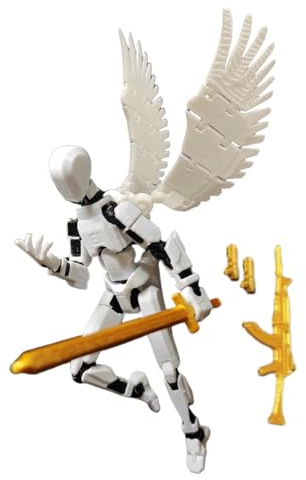 Action Figures Anime - Materiale Per Stampa 3D, Figura Modello Posizionabile Da 5,39 Pollici Design Durevole | Giocattolo Educativo Da Collezione, Figura Anime Snodabile Per Bambini, Collezionisti, Te
