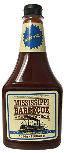 Mississippi BBQ Sauce Sweet'n Mild 1814g