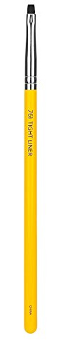 Bdellium Tools Professional Makeup Brush - Studio Series 761 Tight Liner - With Soft Synthetic Fibers, For Precise Application of Eyeshadow (Yellow, 1pc)
