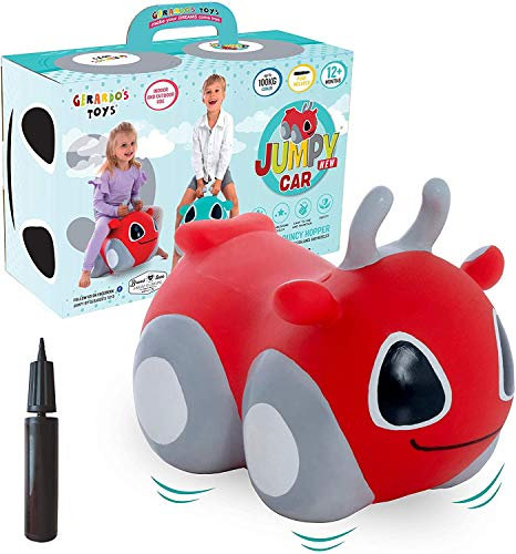 Jumpy Hüpftier Auto, rot