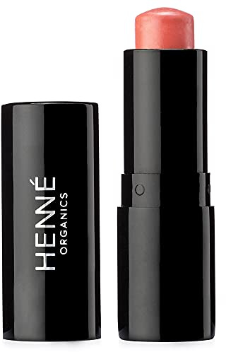 Henné Organics Luxury Lip Tint - Moisturizing, Sheer Natural Color - Sunlit (Peach)