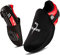 TOTRUNNING Thermo-Fahrrad-Zehenkappe aus Neopren (L) - Wasserdicht, Elastisch, Unisex, Adult, Large, Schwarz, Fahrradschuhe-Überschuhe