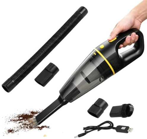 Aspirateur Voiture Portable Sans Fil Portable Rechargeable Puissant 10000