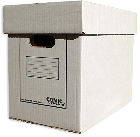 Comic Concept Caja de revistas y álbumes