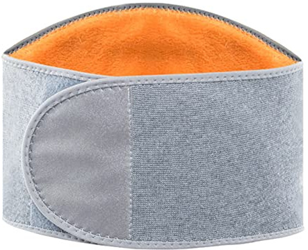 Anawakia Kidney Warmer Kidney Protection Back Warmer Heat Belt Kidney Warmer for Men and Women, gray, M