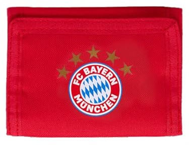FC Bayern München Geldbeutel I Portemonnaie Kinder I Rot I Fußball