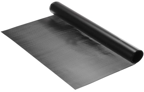 QUARKZMAN PC-dammfilterrulle 300 x 1 000 x 0,5 mm för fläktgaller svart | PVC-datorchassi-kylare-dammskydd, för datorchassi-högtalare