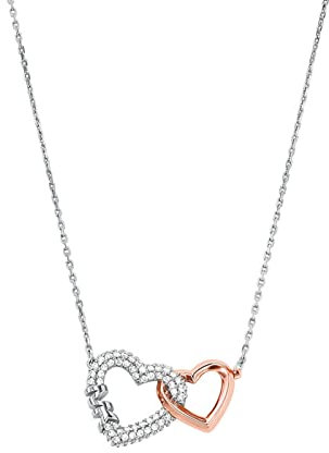 Michael Kors - Damen-Halskette „Premium Kors Love“ aus Sterlingsilber mit Anhänger, MKC1641AN931