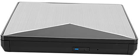 Extern CD-/DVD-enhet för bärbar dator, CD-enhet extern DVD-enhet aluminiumlegering USB 3.0 stationär notebook bärbart USB-gränssnitt