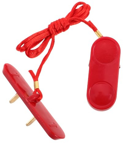 Homoyoyo Llave de Repuesto para Interruptor de Parada de Emergencia de Cinta de Correr, Doble Inserción, Accesorio de Seguridad para Equipos Fitness, Compatible con Máquinas de Correr, 1