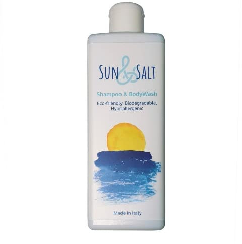 Sun&Salt: Doccia Shampoo 100% Eco-BIO-Natural, Perfetto Anche con l'acqua di Mare