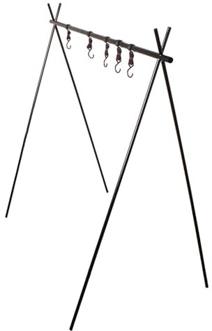 Estante para Colgar Utensilios de Cocina, Estante Plegable para Acampar Al Aire Libre con Gancho, Utensilios de Cocina, Estante Colgante para Acampar Al Aire Libre, Estante