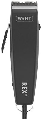 Wahl Rex Cortapelos Profesional Con Cable Para Animales - Máquina de Cortar Pelo Silenciosa Para Perros y Gatos de Tamaño Mediano - Cuchilla Metálica de Precisión
