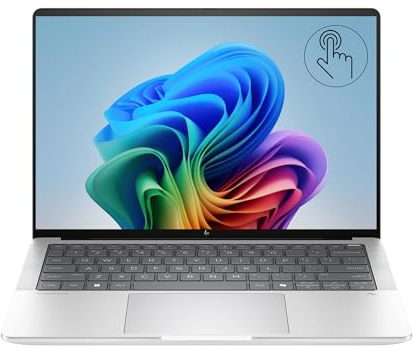 HP EliteBook X G1a, AMD Ryzen AI 9 PRO, AI PC, 32GB RAM, 1TB SSD, Display Touch 14'' OLED 3K, 400 Nits, 120 Hz, Wi-Fi 7, Webcam 5MP, 3 anni di Garanzia Wolf Security inclusi, Windows 11 Pro, Silver