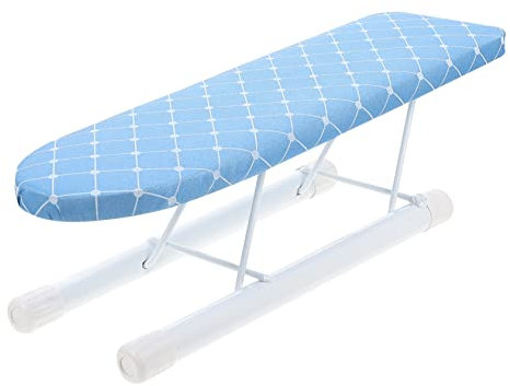 COOPHYA Tavola Da Stiro Pieghevole Mini Per Maniche Design Compatto e Strumento Per Stirare Vestiti Casa Righe