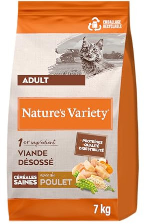 Nature's Variety Healthy Grains Croquettes pour Chats Adultes - Poulet - 7kg