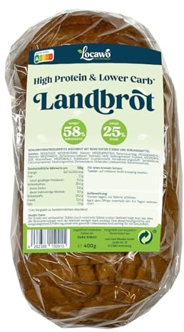 High Protein & Lower Carb Landbrot