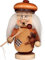 Christian Ulbricht Räuchermännchen Miniwichtel Teddybärmacher - 13,5 cm