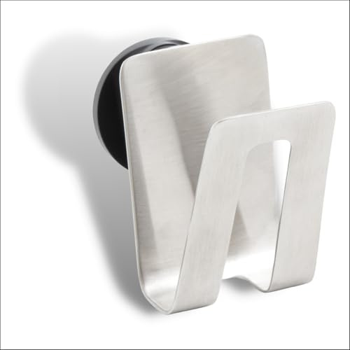 Happy Sinks Magnetischer Schwammhalter für die Küchenspüle – Haushalt Spülbecken Organizer – Küchen Organizer für Küchenutensilien & Küchenzubehör – Spülschwammhalter (Edelstahl)