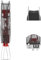 MAMBASNAKE 2-in-1 Keycap Switch Puller Tool for Hot Swappable Mechanical Keyboard, 304 Stainless Steel MX Keys Remover Kit for DIY Custom Gaming Keyboard, Black Translucent