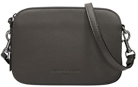 LIEBESKIND Berlin Umhängetasche „Luka“ – Cross-Body Bag aus Leder mit verstellbaren Schulterriemen – kleine Schultertasche, Fächer mit Reißverschluss – Shoulder Bag