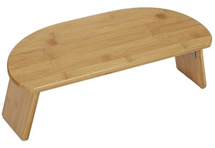 Mtucegi Folding Bamboos Meditations Stool Wood Prayer Benches Kneeling Prayer Stool For Enthusiasts And Travelers