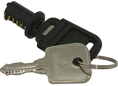 Hekna 200G/1553 ZWT Interchangeable Cylinder core, Black