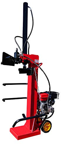 CROSSFER spaccalegna HSP13T-G9.0 13 tonnellate forza di taglio/lunghezza di taglio 104 cm/motore a benzina 9 PS 4 tempi OHV raffreddato ad aria/funzionamento a 2 mani/grandi ruote di trasporto