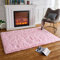 HARESLE Flauschige Zottelige Teppiche Für das Bett,Rutschfester Hochfloriger Plüschteppich In Rosa FüR Kinderzimmer, Wohnzimmer, Schlafzimmer (Rosa/120×160cm)