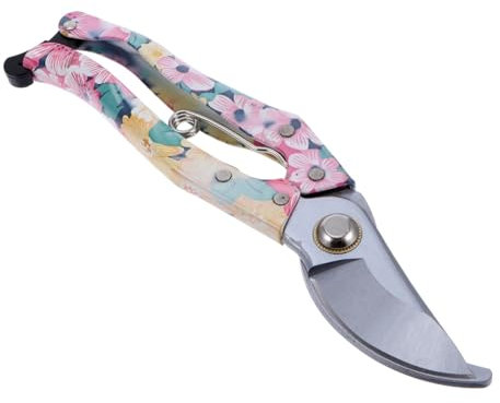 FONDOTIN Ciseaux De Jardinage En Acier Ciseaux De Jardinage À Motif Aléatoire Outil Délagage