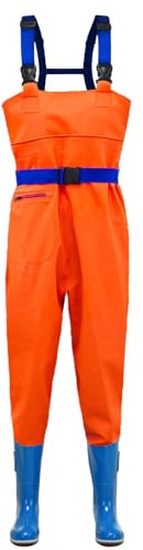 Naturepanda Waders Pesca,Trampolieri da Pesca Donna,Waders Traspirante da Pesca Stivale,Waders pesca petto,Impermeabile,Tracolla Regolabile,con Stivali,per Pesca Sportiva,Caccia,Fattorie
