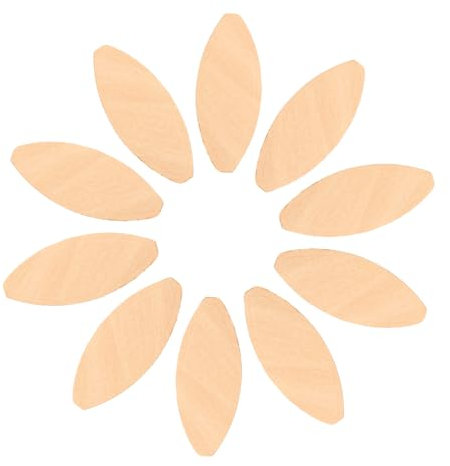 OSOLADY 100pcs Wood Biscuits for Woodworking Biscuit Joiner Jig Border Joiner for Crafting