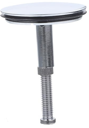 Gatuida Rotations-abflussstopfen Für Badewanne Hochwertiger Kupfer-Badezimmer-stöpsel Einfache Installation Langlebig Und Rostfrei Lösung Für Defekte Badewannenstopfen