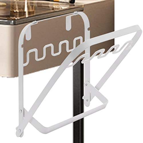 Soporte de bolsa de basura: rejilla de metal plegable, marco de almacenamiento de basura, organizador de residuos livianos | La estructura de soporte resistente admite una configuración de bolsa fácil