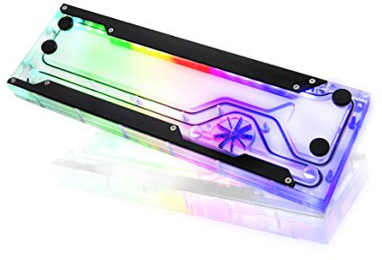 Raijintek Acheron 360 RBW Distro Plate Acryl, D-RGB