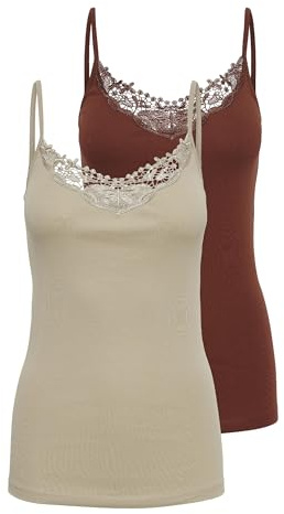 Only Top da Donna, Henné, Confezione: henné, Humus, S